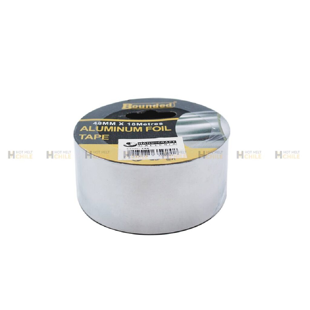 Cinta aluminio adhesiva 18mt