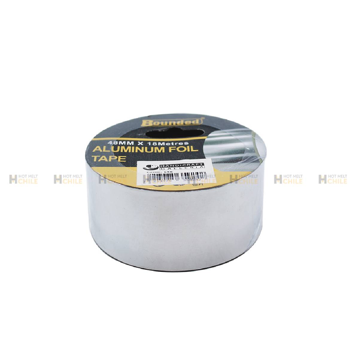 Cinta aluminio adhesiva 18mt - Imagen 2