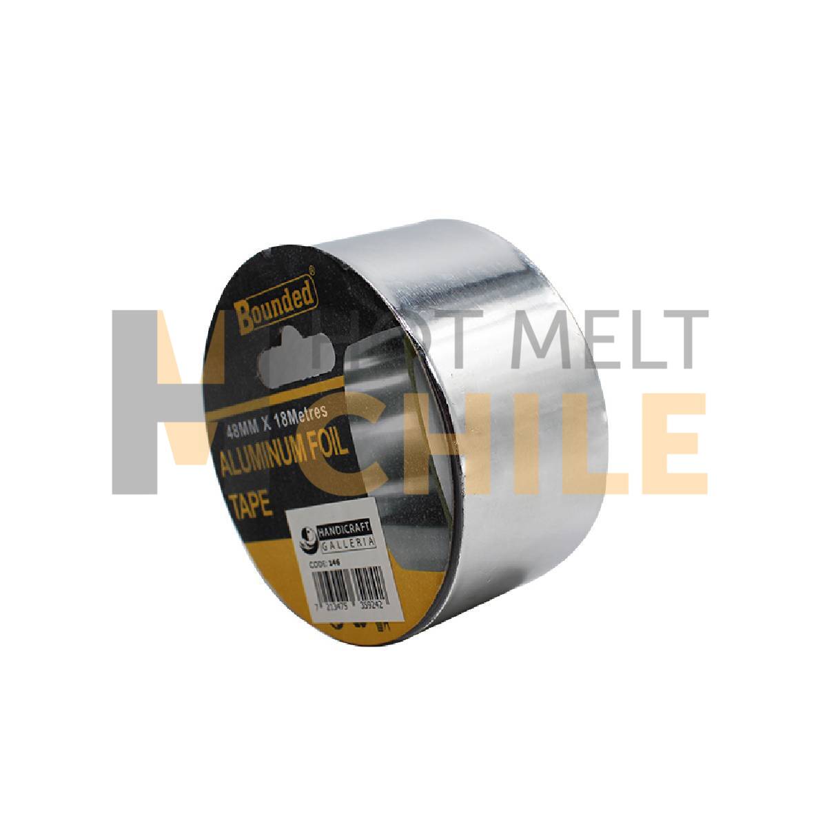 Cinta aluminio adhesiva 18mt - Imagen 3