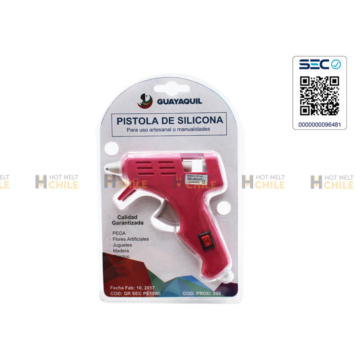 Aplicador Hotmelt barras 7.2mm con interruptor - Imagen 2