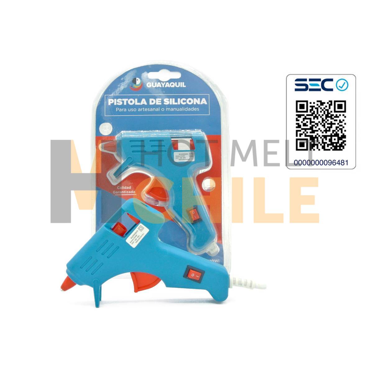 Aplicador Hotmelt barras 7.2mm con interruptor - Imagen 6