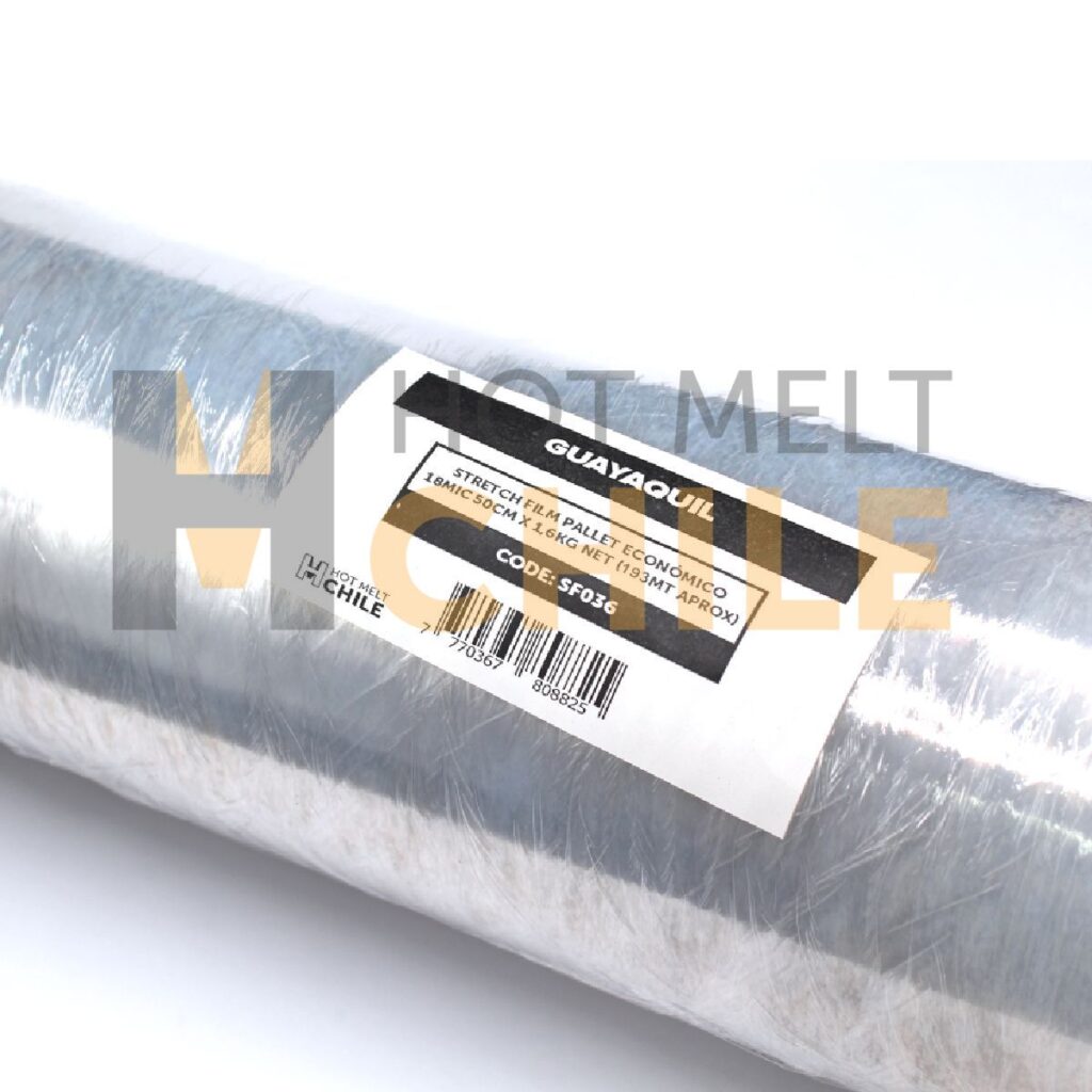 Stretch film pallet económico 1.6kg neto