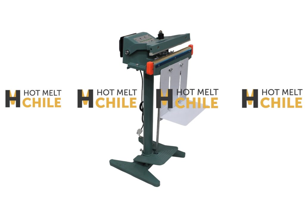 Maquina termo selladora de bolsas pedestal