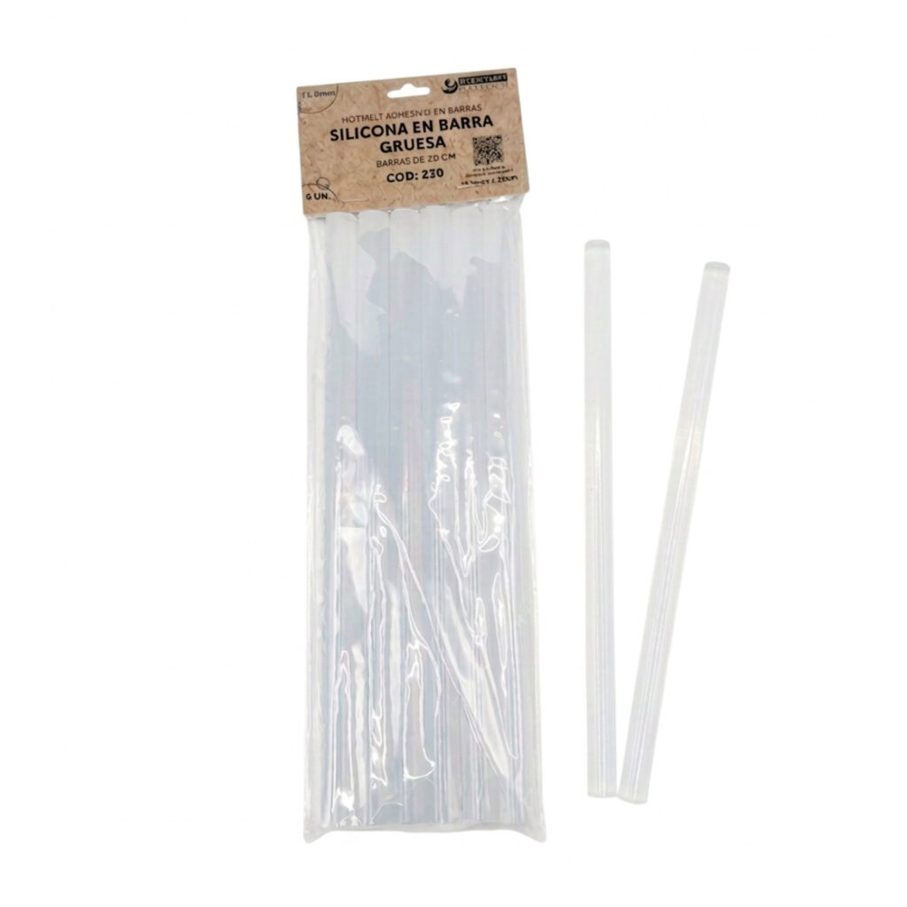 Silicona en Barra Gruesa Handimelt 230 (11,5 mm x 20 cm) x 6 un